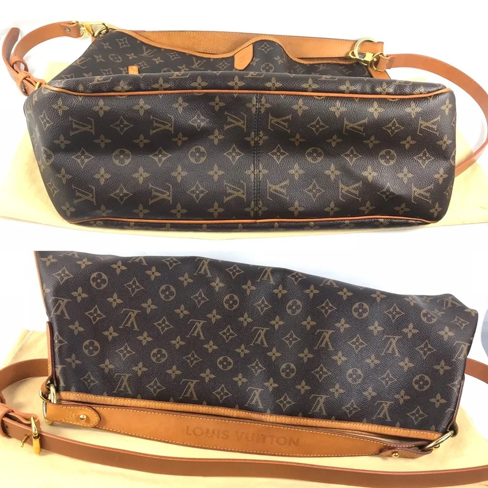 💎✨XXXL✨💎CROSSBODY LOUIS VUITTON HOBO delightful GM - Picture 12 of 15